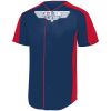 B3VP Youth Full-Button Baseball Jersey Thumbnail