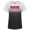 Women's V-Neck Ombre T-Shirt Thumbnail